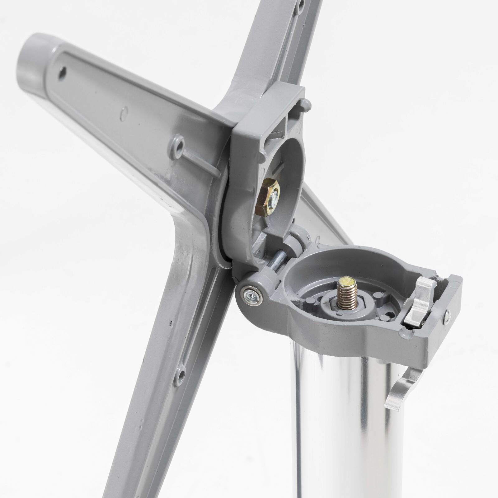 Gamba tavolo con sistema basculante 72 cm in alluminio