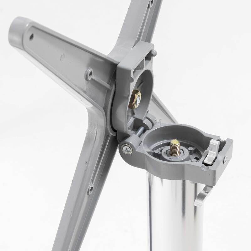 Gamba tavolo con sistema basculante 72 cm in alluminio