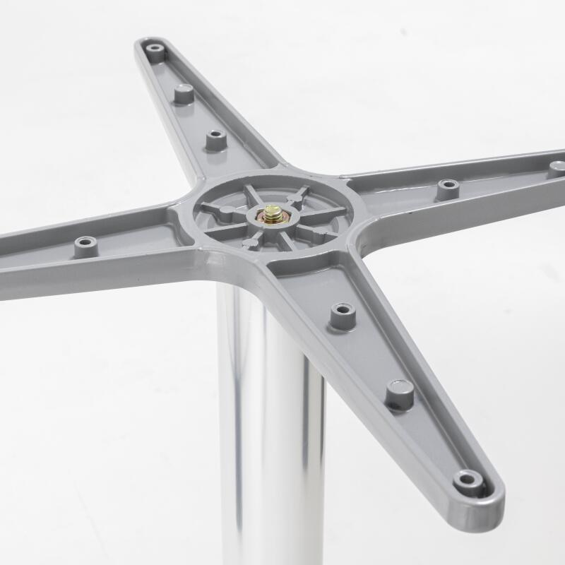 Gamba tavolo regolabile in alluminio 72/110 cm