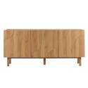 Credenza a 3 ante in nobilitato effetto legno