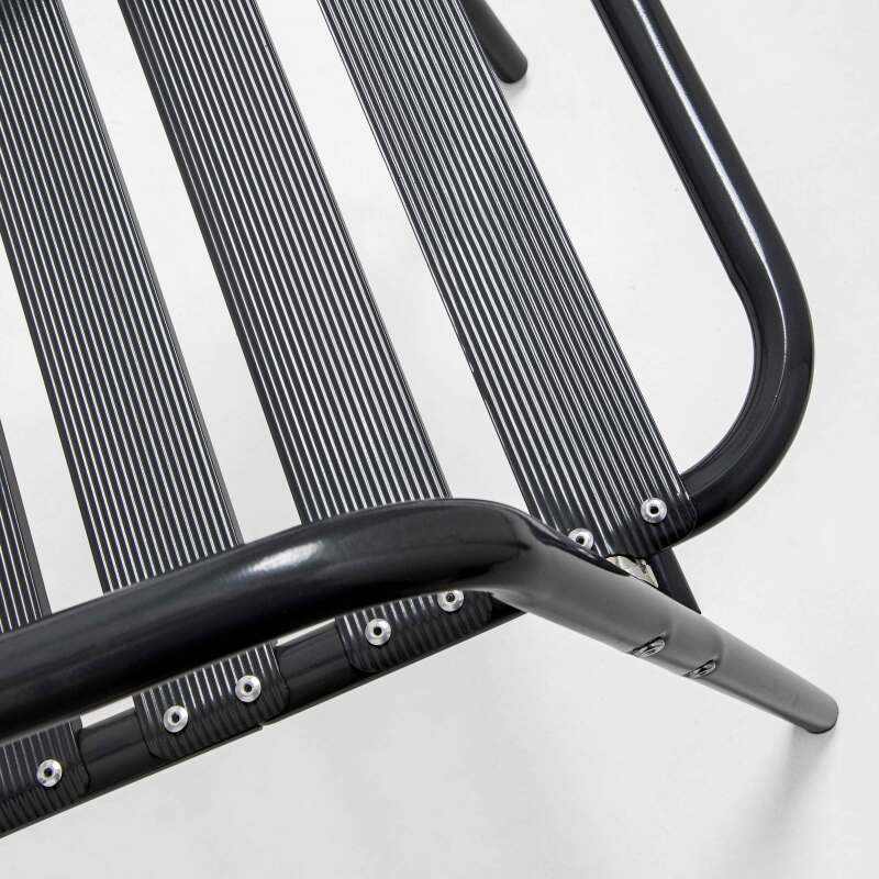 Sedie da giardino in alluminio con braccioli - Set di 4 pezzi (6/7)