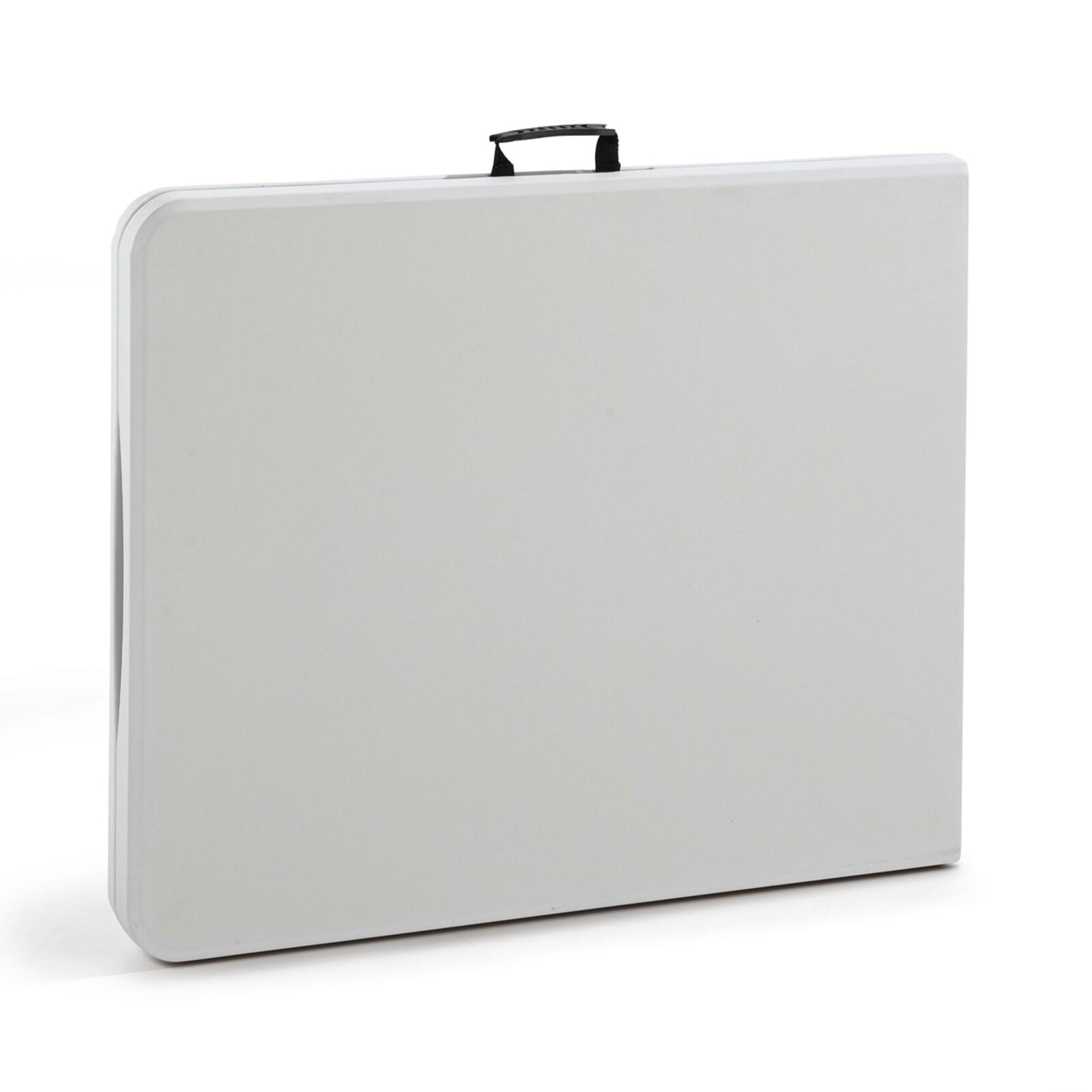 Tavolo pieghevole 122 cm in HDPE - 4 posti