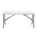 Tavolo pieghevole 162 cm 6 posti HDPE