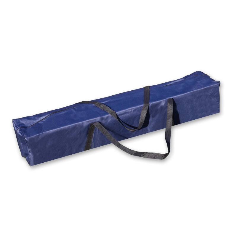 Tendone gazebo pieghevole blu 3x3m - 160 g/m²