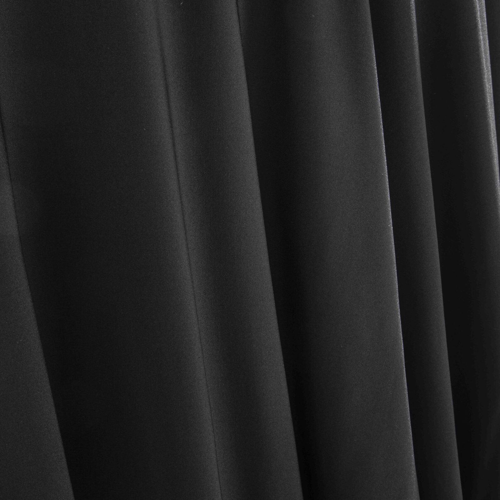 Copritovaglia per tavolo 162 cm nero