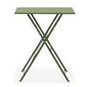 Tavolo da giardino bistrot quadrato 60 x 60 cm pieghevole