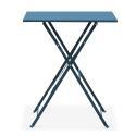 Tavolo da giardino bistrot quadrato 60 x 60 cm pieghevole