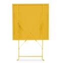Tavolo da giardino bistrot quadrato 60 x 60 cm pieghevole