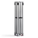 Tendone gazebo pieghevole 4x4m 520g/m² 50MM bianca - M2