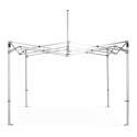 Tendone gazebo pieghevole 4x4m 520g/m² 50MM bianca - M2
