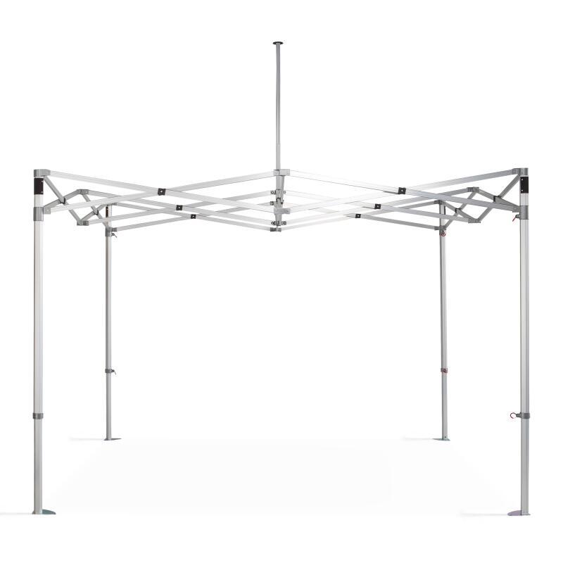Tendone gazebo pieghevole 4x4m 520g/m² 50MM bianca - M2