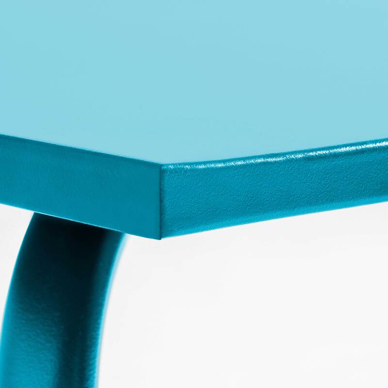 Tavolo da giardino (180 x 90 x 72 cm) in metallo di design (5/7)