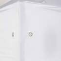 Parete bianca solida 4 m 520 g/m² - M2