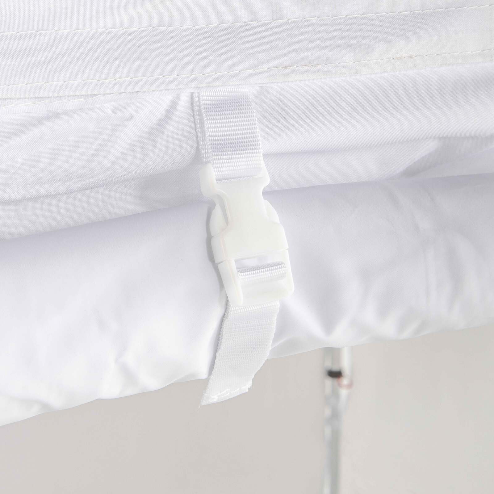 Porta con cerniera bianca parete 4 m 520 g/m² - M2