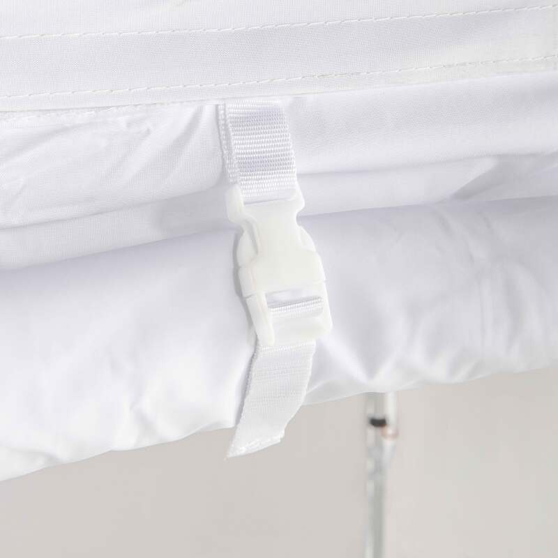 Porta con cerniera bianca parete 4 m 520 g/m² - M2