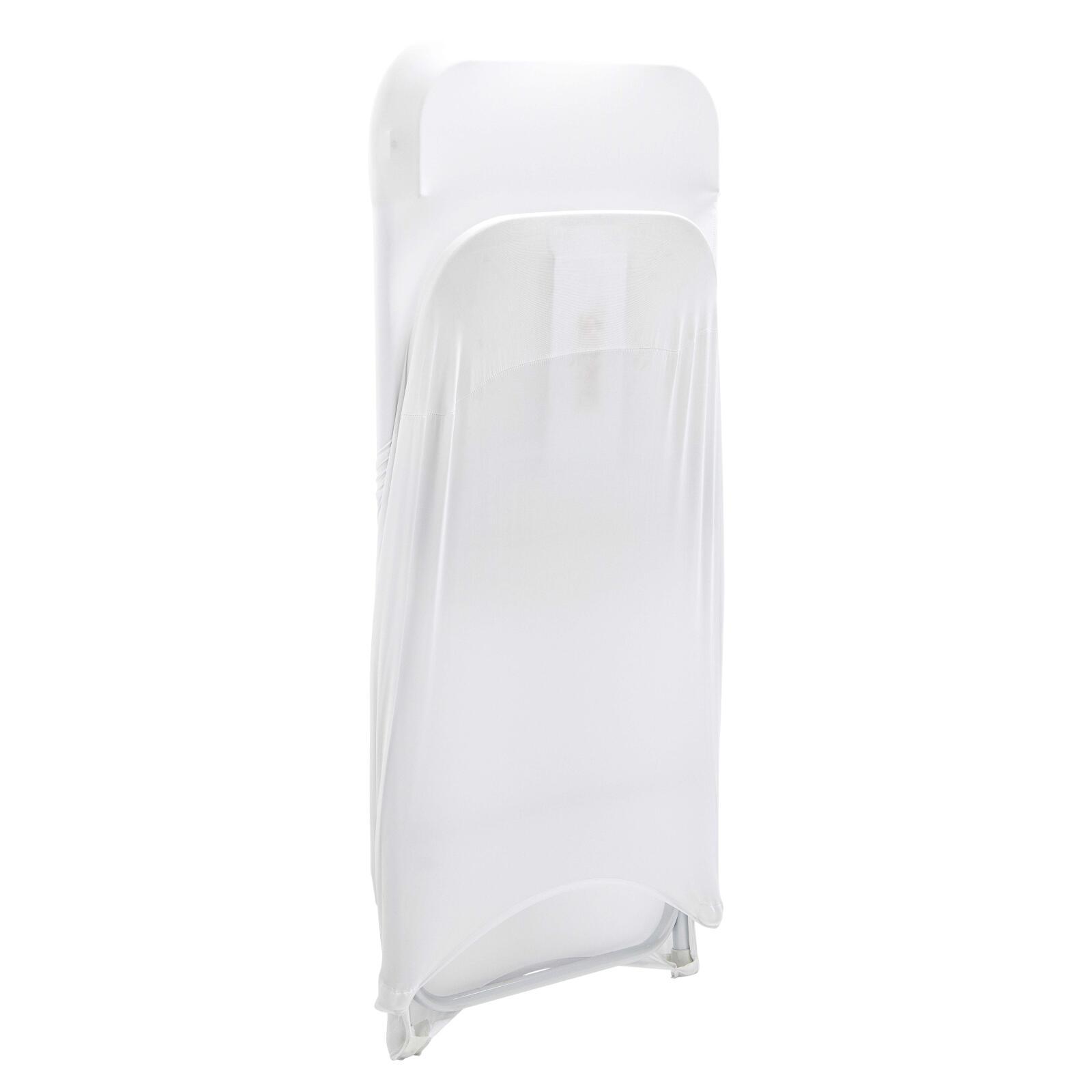 Coprisedia pieghevole bianca