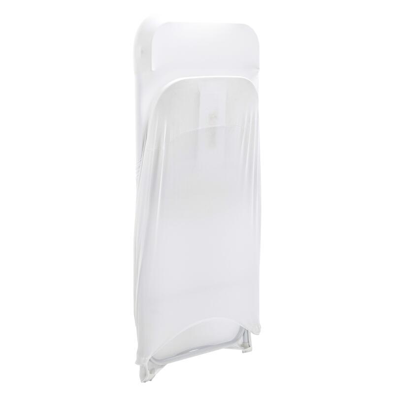 Coprisedia pieghevole bianca