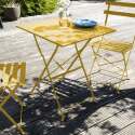 Tavolo da giardino bistrot quadrato 60 x 60 cm pieghevole