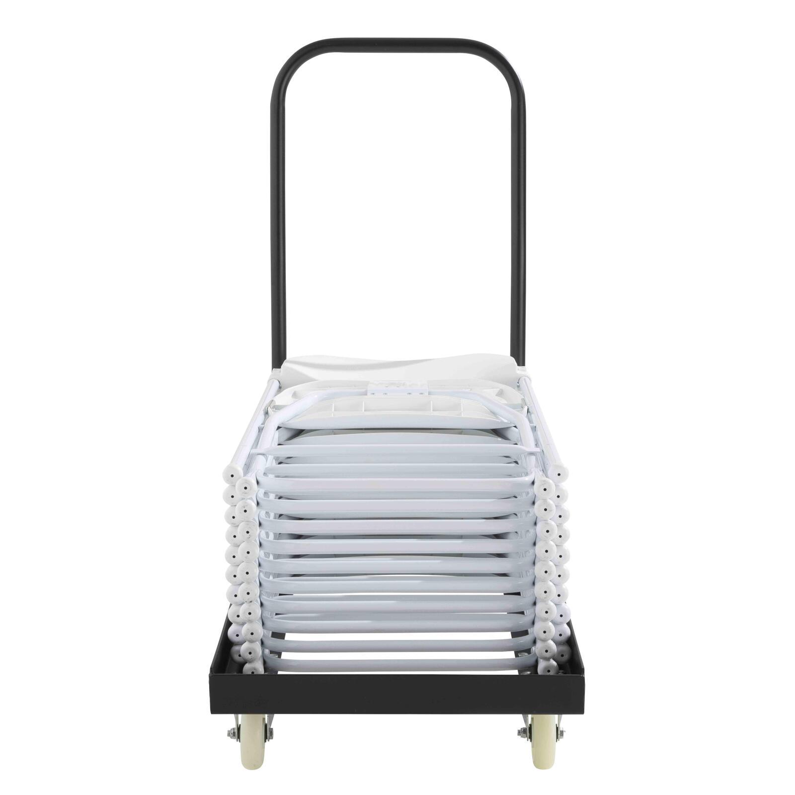 Carrello per sedie pieghevoli