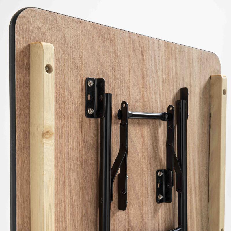 Tavolo pieghevole legno 180 cm 8 posti