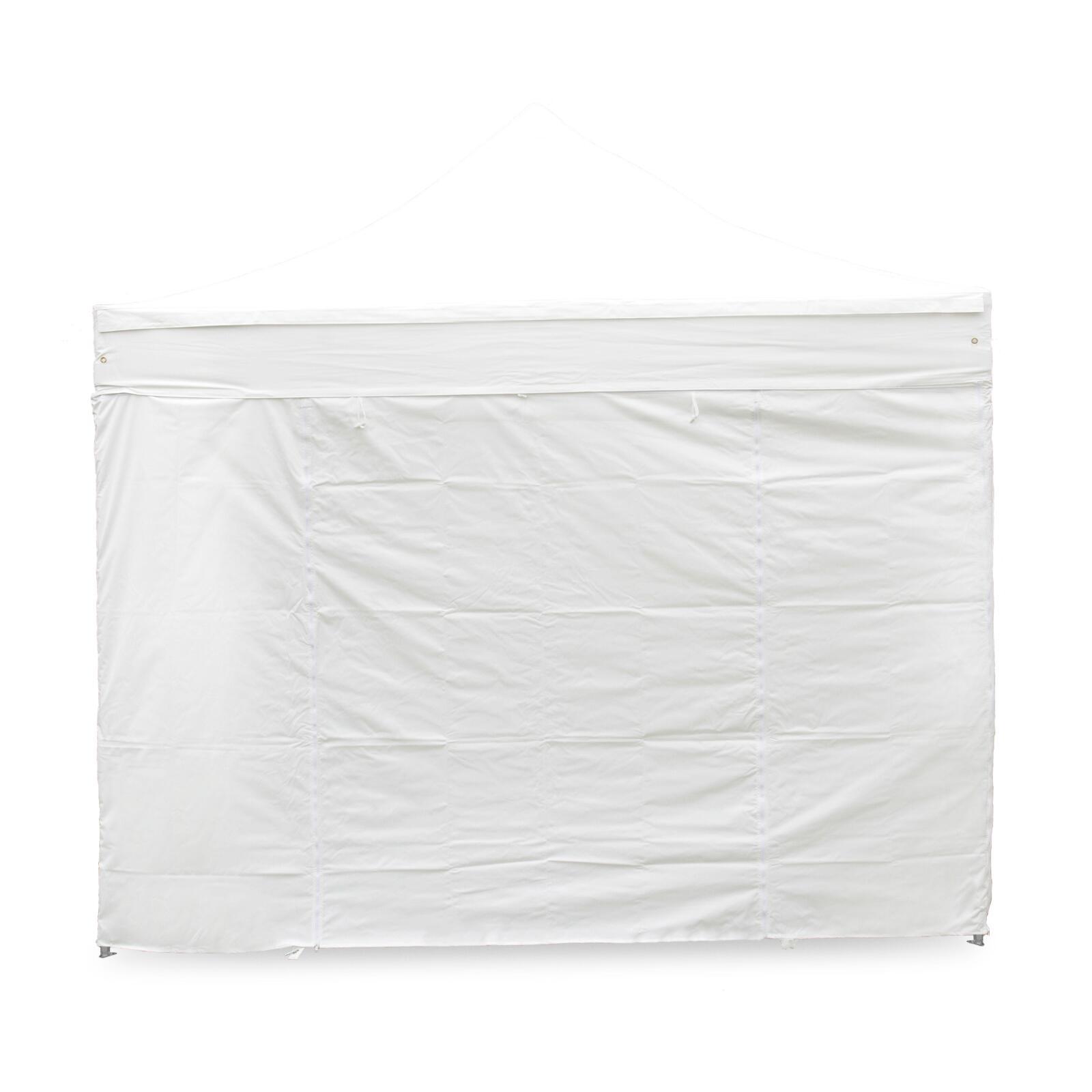 Porta con cerniera bianca da parete 4,5 m - 300 g/m² Porta con cerniera bianca da parete 4,5 m - 300 g/m²