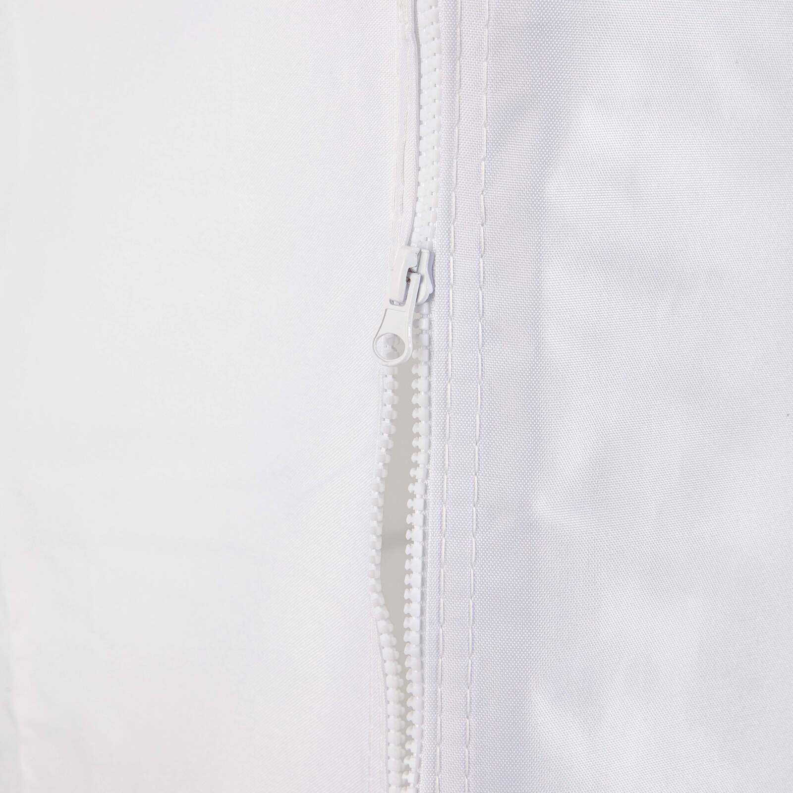 Porta con cerniera bianca da parete 4,5 m - 300 g/m²