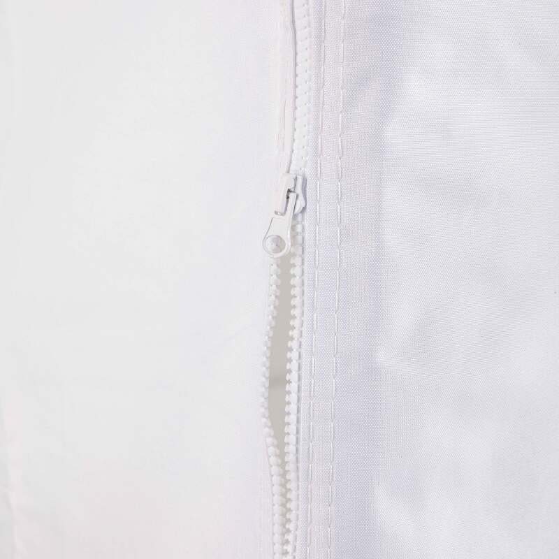 Porta con cerniera bianca da parete 4,5 m - 300 g/m²