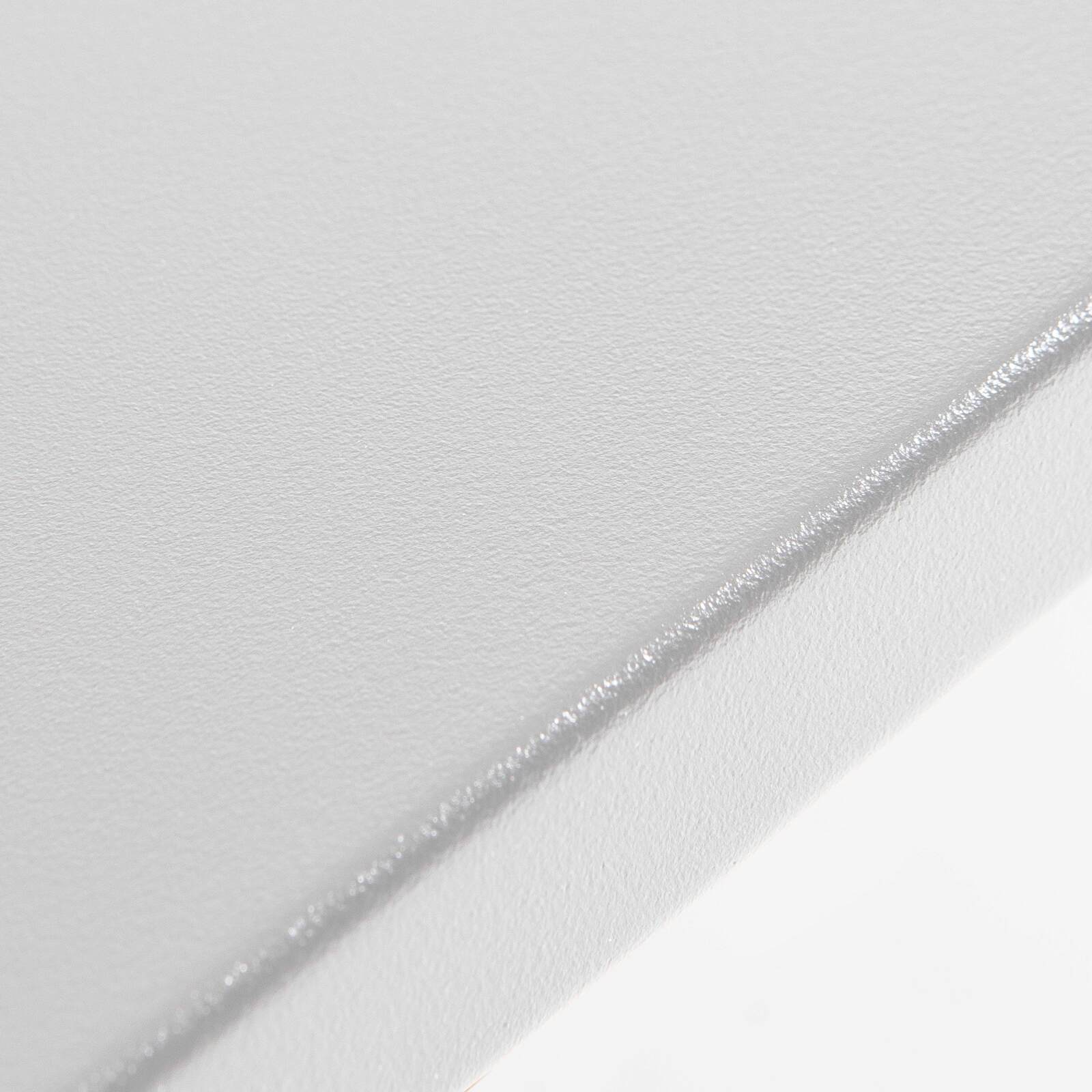 Tavolo alto da giardino in metallo nero opaco (120 x 101 cm)