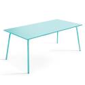 Tavolo da giardino (180 x 90 x 72 cm) in metallo di design