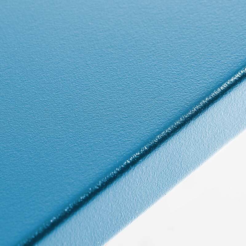 Tavolo alto da giardino in metallo nero opaco (120 x 101 cm)