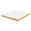 Piano tavolo 60 x 60 cm in melaminico con bordi in PVC