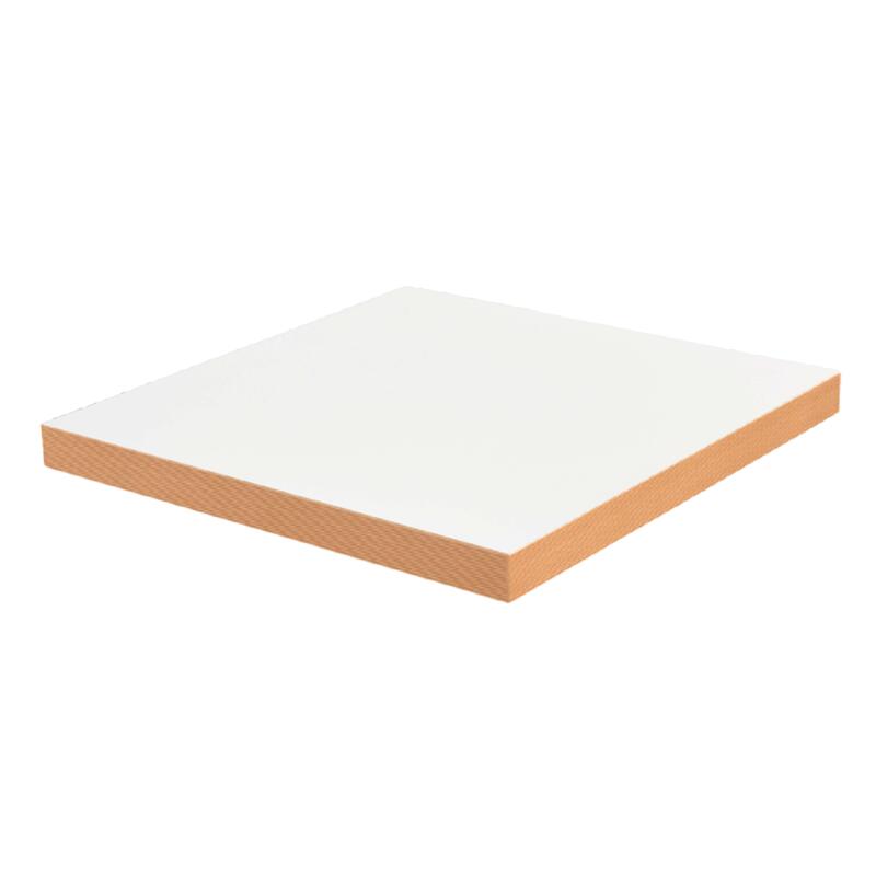 Piano tavolo 60 x 60 cm in melaminico con bordi in PVC