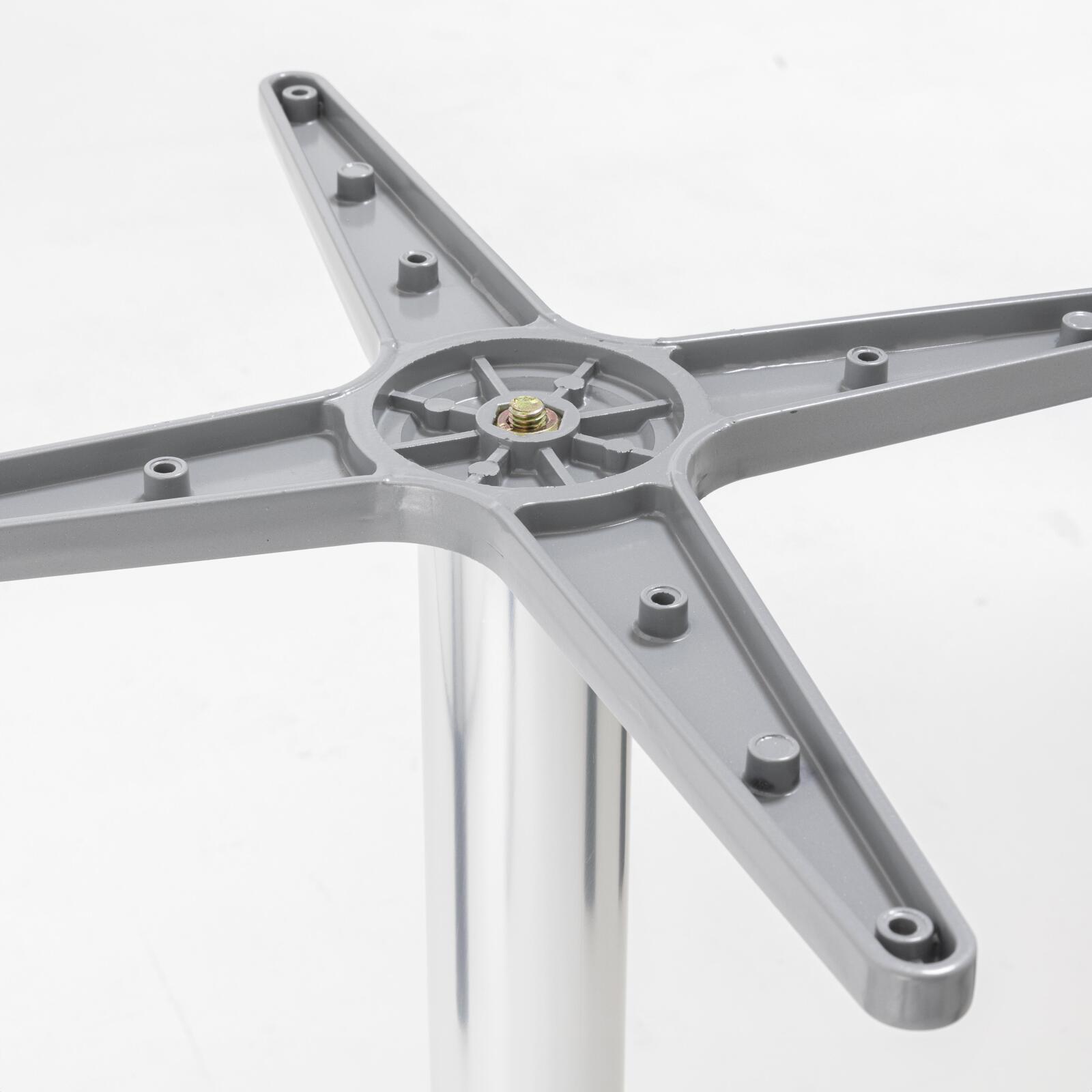 Gamba da tavolo in alluminio 72 cm