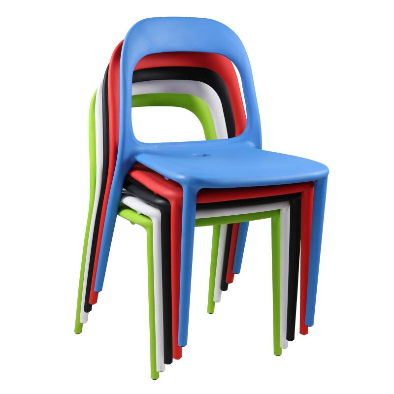 Sedia da ristorante di design in polipropilene