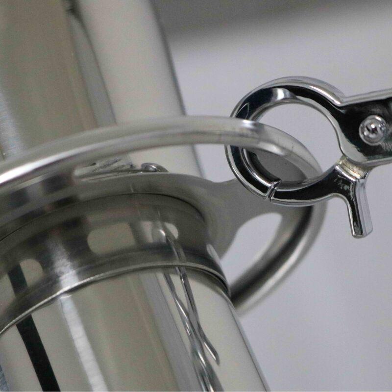 Pali guida cromati Set di 2