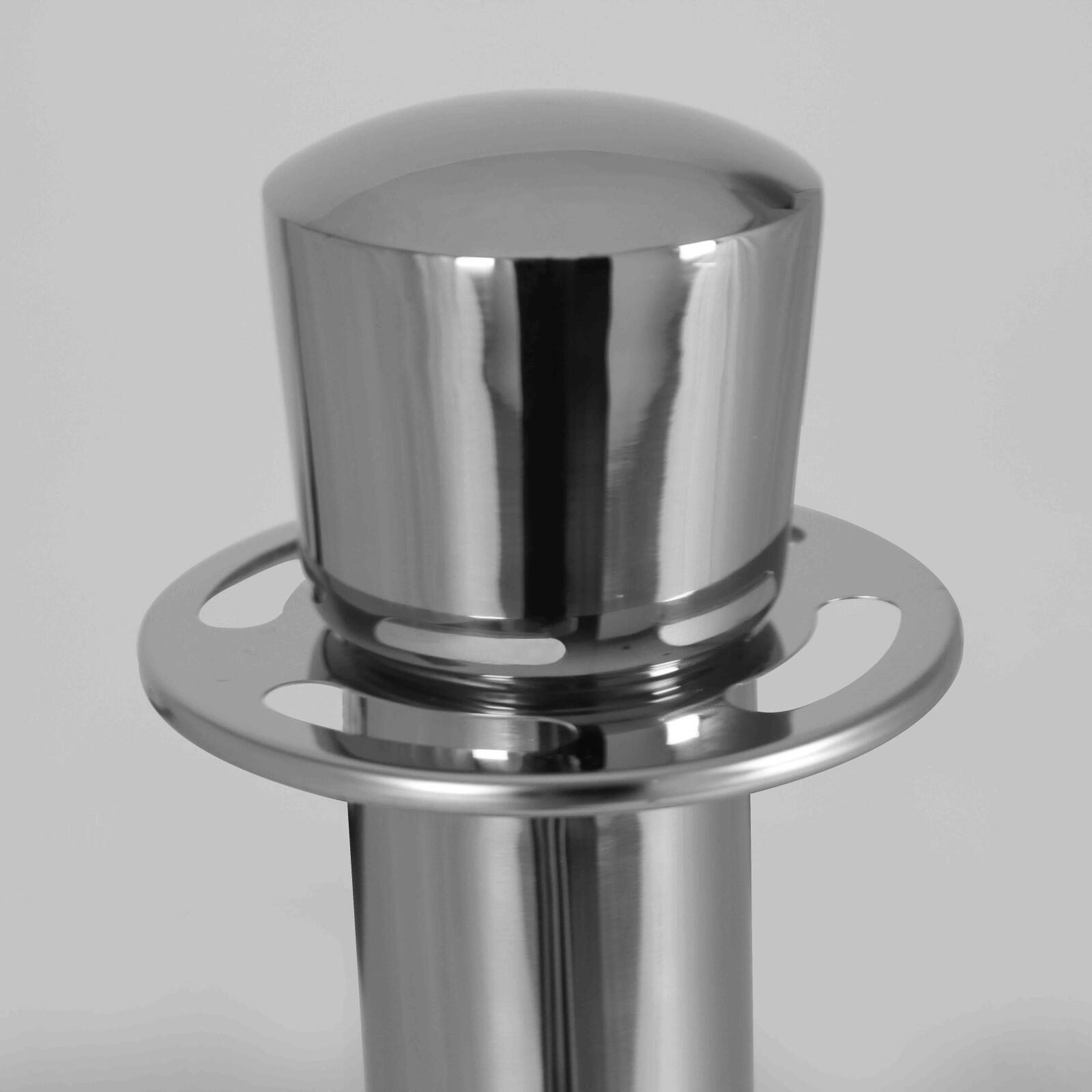 Pali guida cromati Set di 2