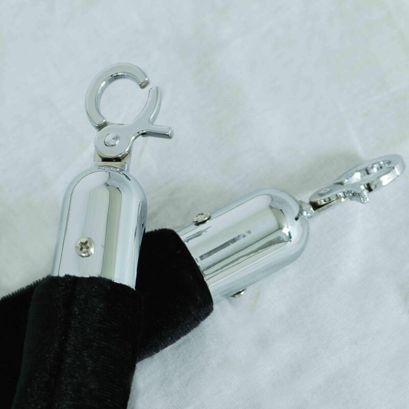 4 montanti guida e 3 corde nere