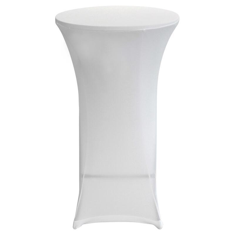 Copritavolo pieghevole alto bianco 110x60 cm