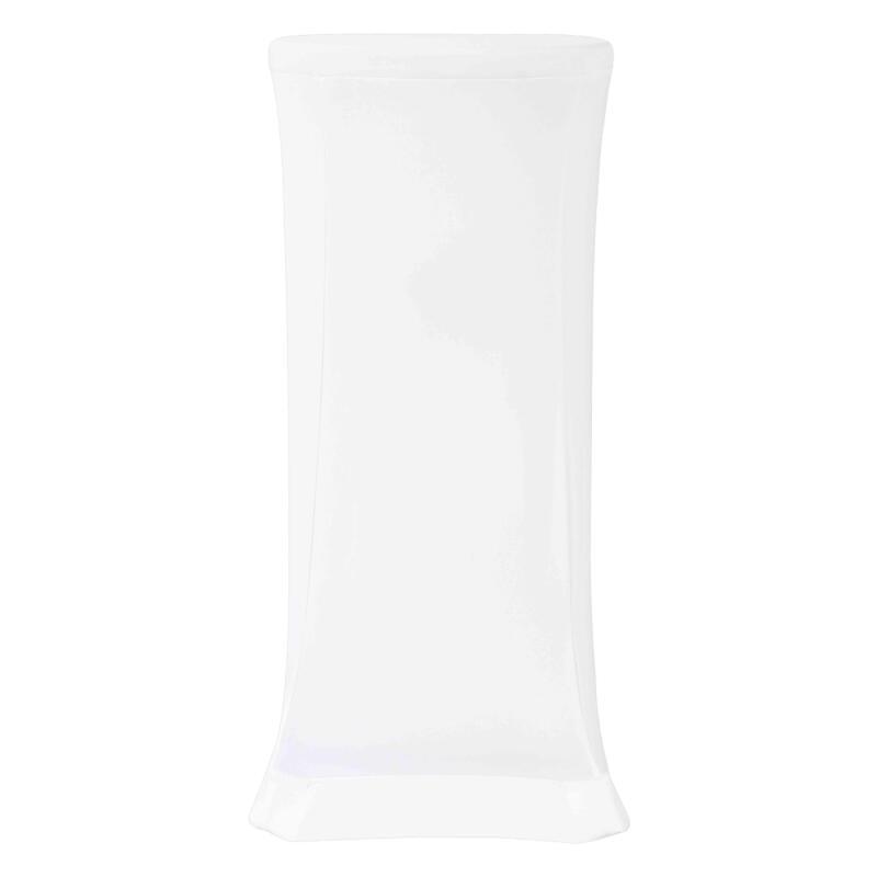 Copertura bianca per sgabello alto pieghevole