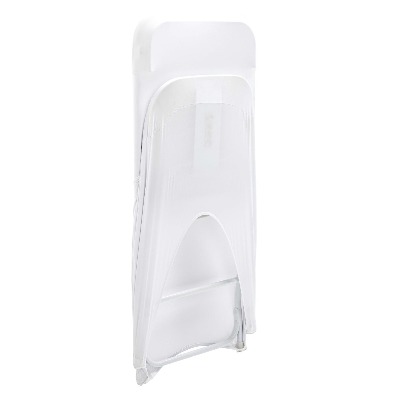 Coprisedia pieghevole bianca