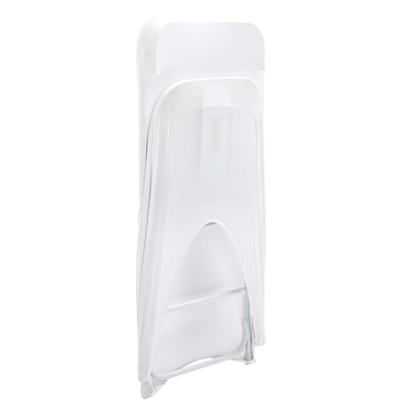 Coprisedia pieghevole bianca