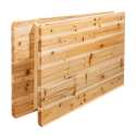 Set birreria in legno 218 cm 10 posti