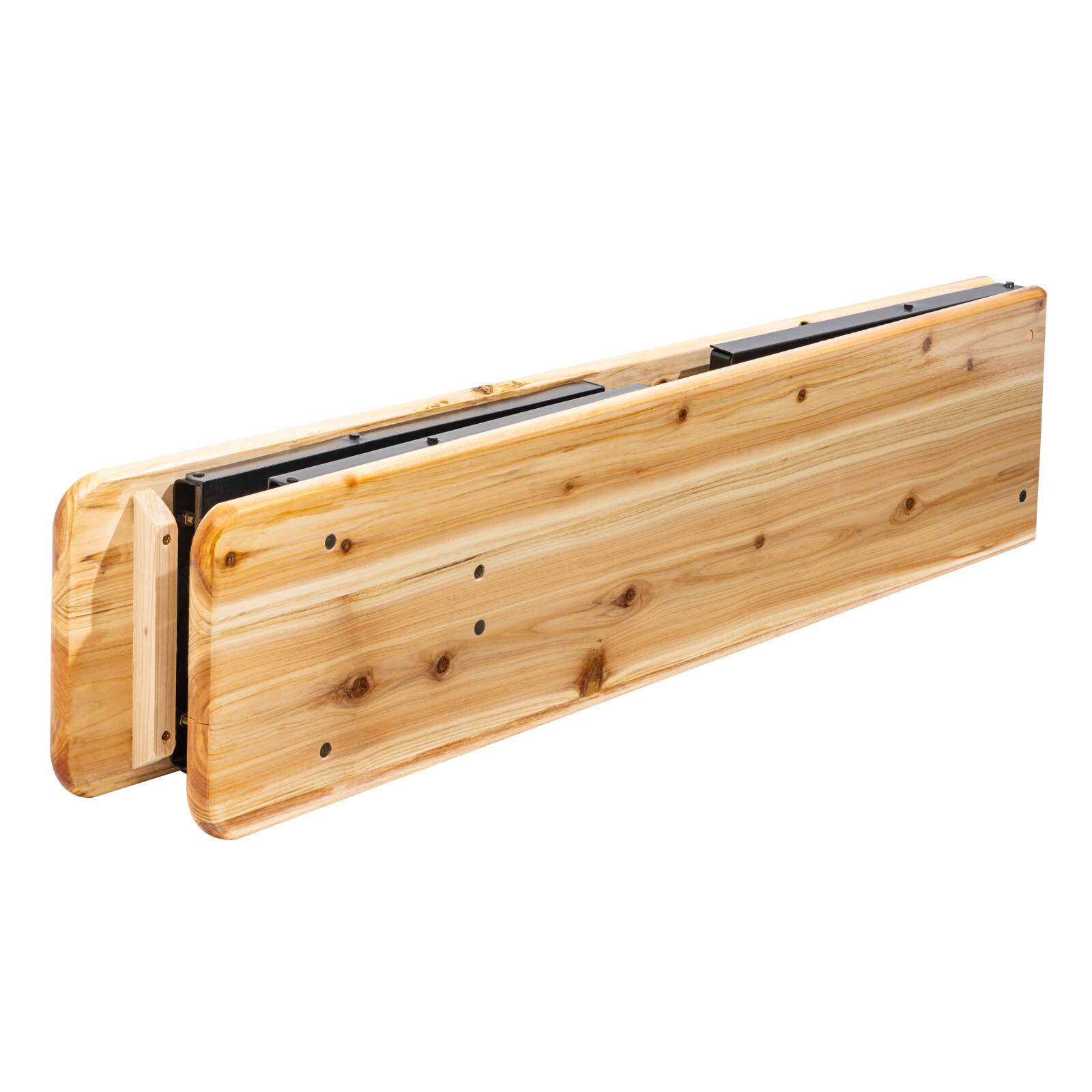 2 panche da brasserie pieghevoli in legno 218 cm 2 panche da brasserie pieghevoli in legno 218 cm