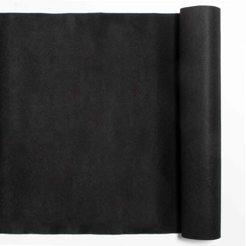 Rotolo di moquette 2x5m 250 g/m2 - Nero