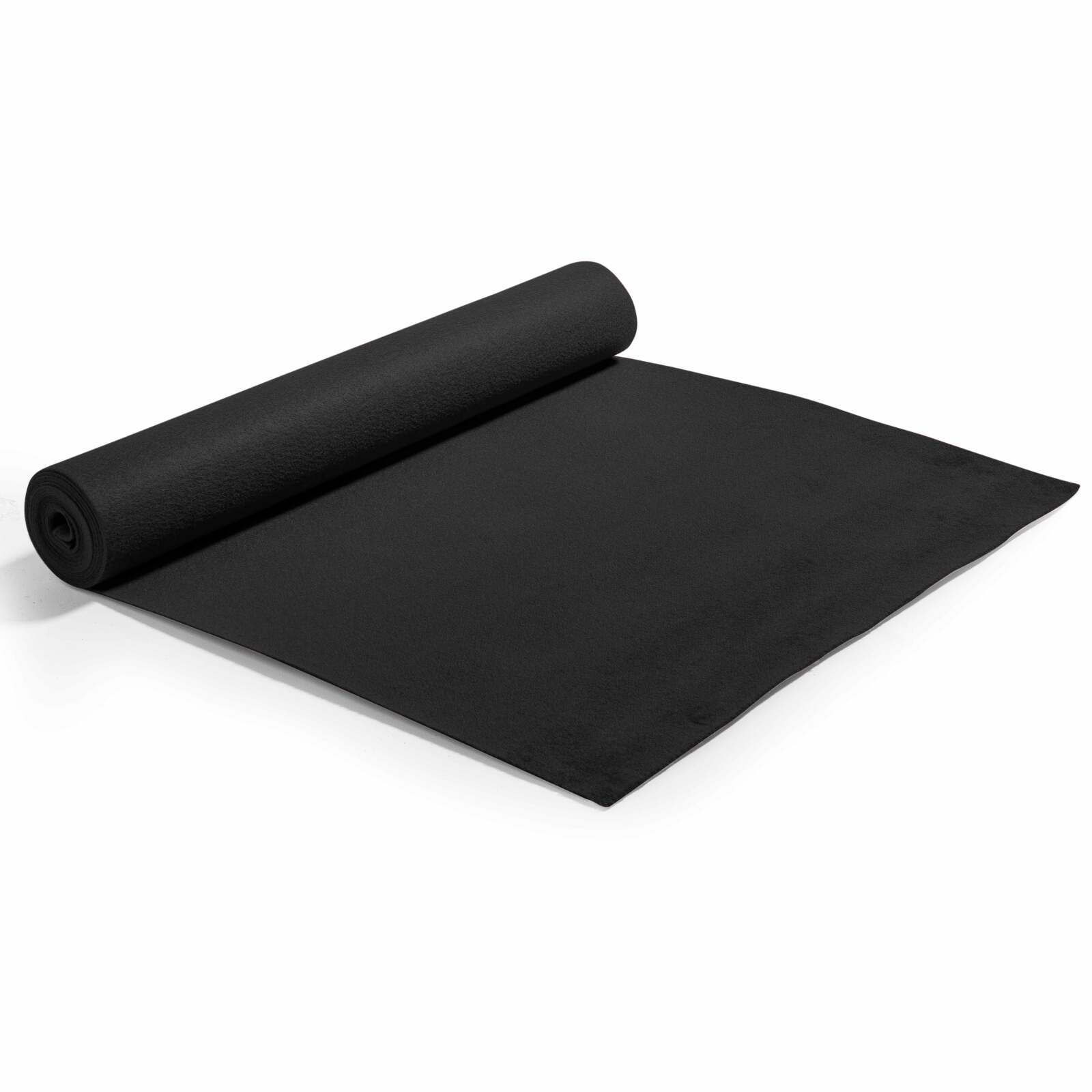Rotolo di moquette 2x5m 250 g/m2 - Nero Rotolo di moquette 2x5m 250 g/m2 - Nero