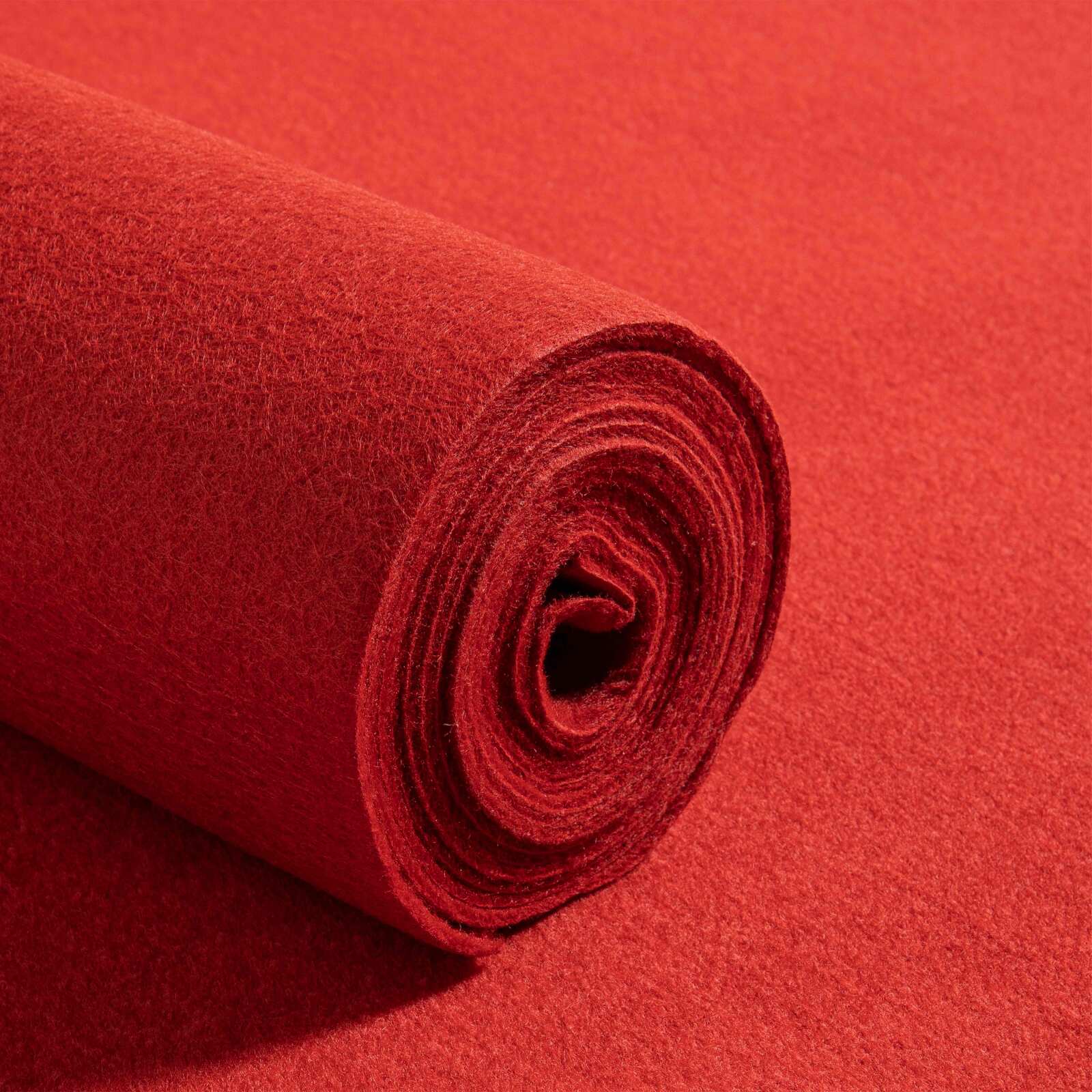 Rotolo di moquette 1x25m 250 g/m2 - Rosso