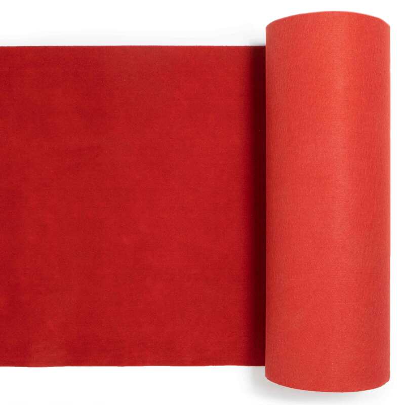 Rotolo di moquette 2x25 mt 250 g/mq - Rosso