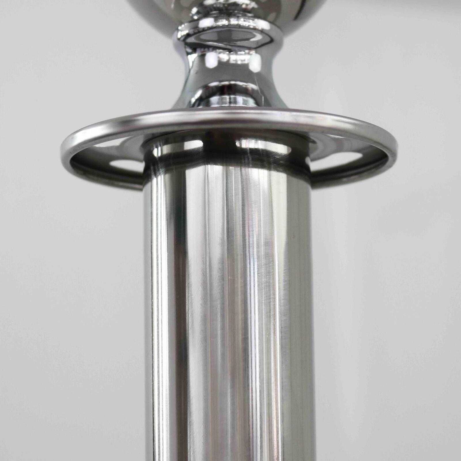 2 montanti divisori per terrazza cromati 2 montanti divisori per terrazza cromati