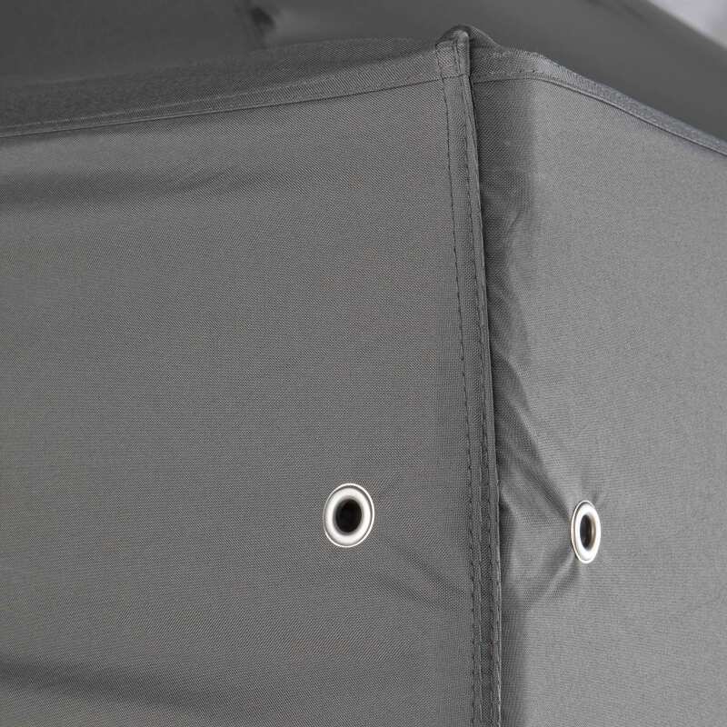 Parete grigia solida 3 m 480 g/m² - M2