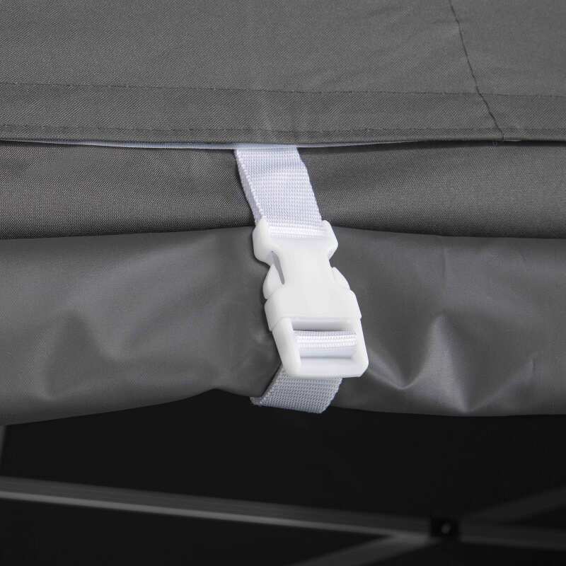 Porta con cerniera grigia parete 3 m 480 g/m² - M2